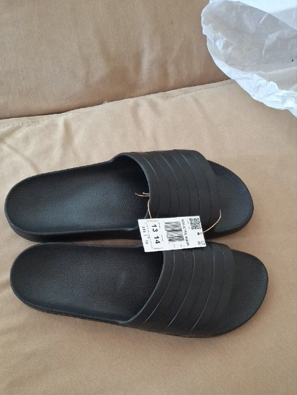 adidas Adilette Aqua Men's Slides - Black